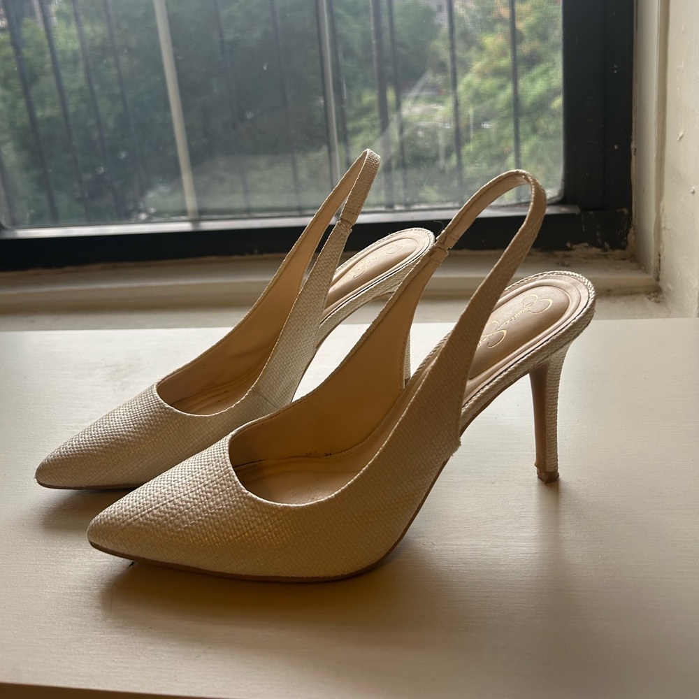 JESSICA SIMPSON Slingback Stiletto Heels